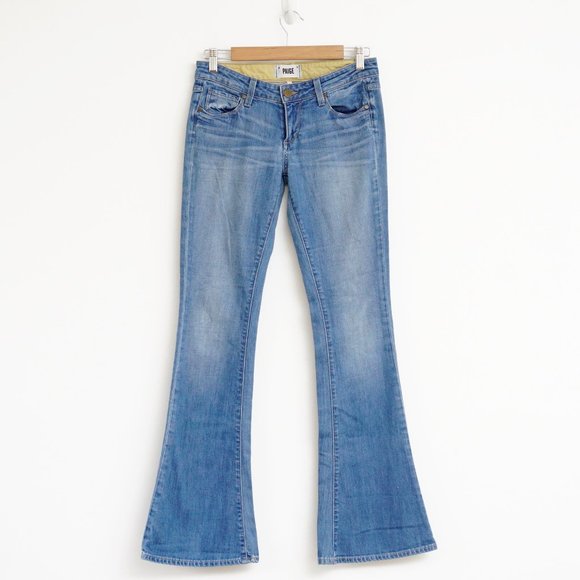 Paige Women's Lou Lou Petite Flare Jeans 26 - Picture 1 of 6